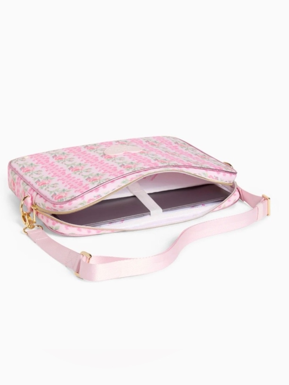 NOT FOR SALE - STATE x LoveShackFancy Allen Laptop Case Blooming Heirloom NWT - Picture 2 of 9